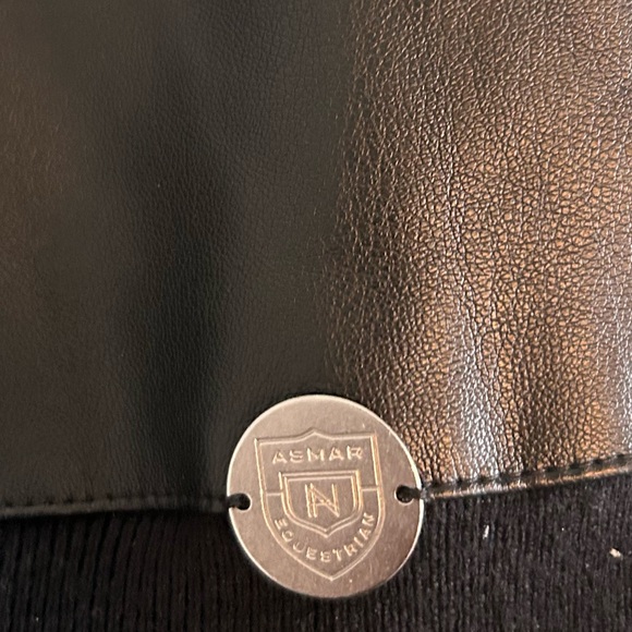 Asmar Equestrian Ladies Medium leather riding top - Picture 6 of 6